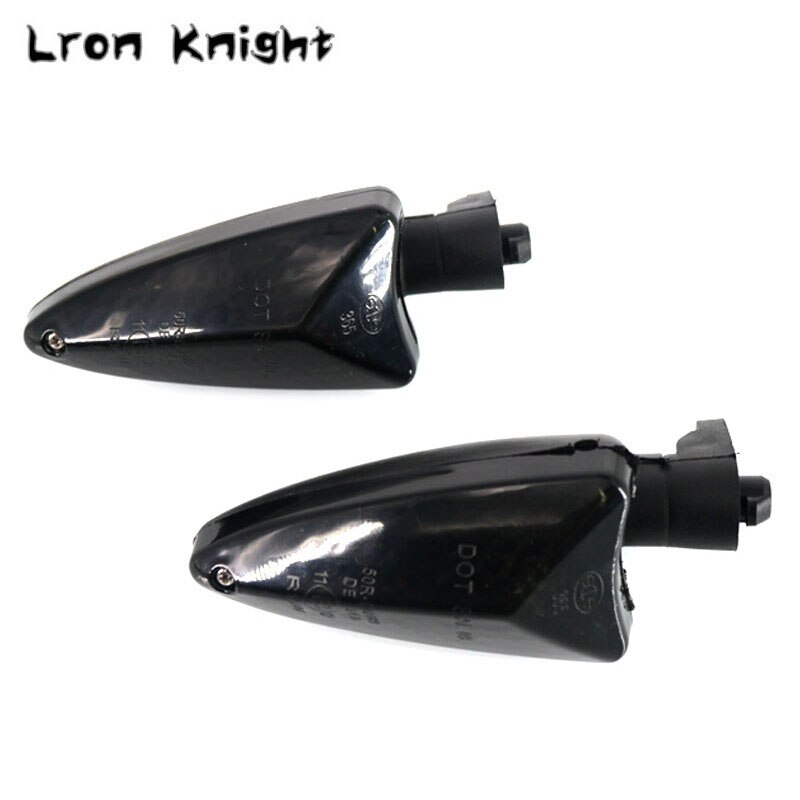 Fit voor BMW K1200R, K1200S, R1200R, K1200R Sport; LED Achterlicht Brake Achterlicht Running Light (Clear Lens