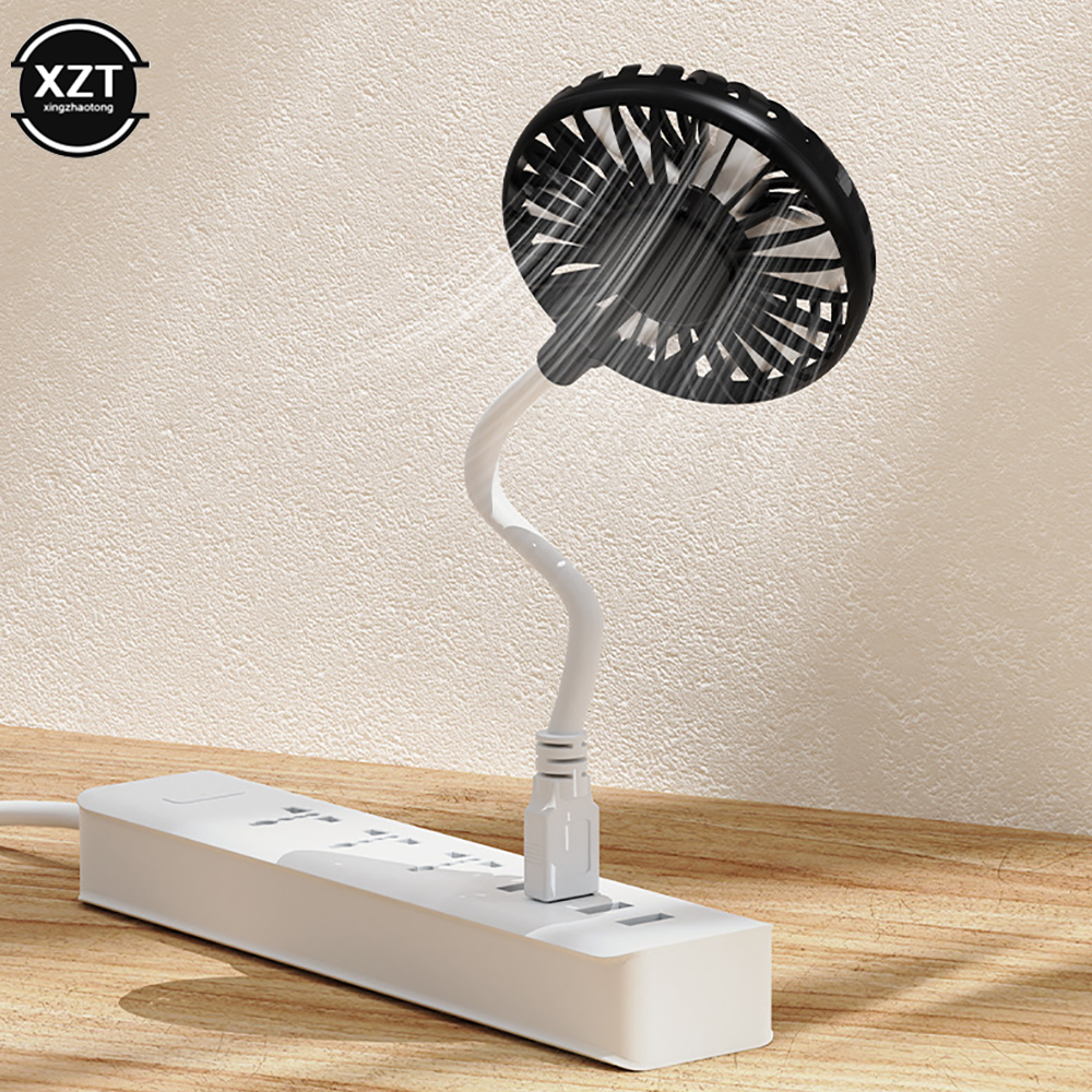 Portable USB Fan Air Cooler Fan Summer Camping Office Table Fan Ventilador Mini USB Cooling Fan For Power Bank Notebook Computer