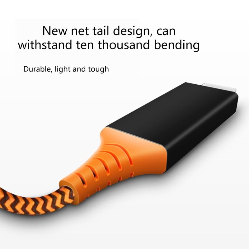 Téléphone USB vers HDMI tête femelle téléphone vers TV câble de Conversion HDMI avec Interfaces illimitées sans délai gel pour téléphone portable