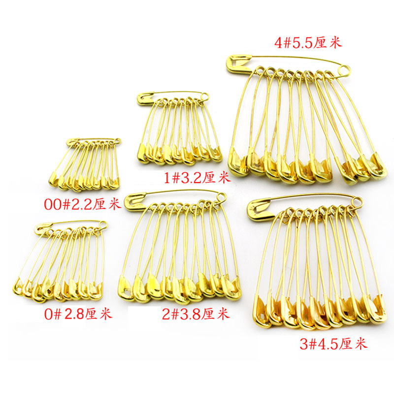 50pcs/Lot Stainless Steel Safety Pins DIY Sewing Tools Accessory Needles Large Safety Pin Small Brooch: XL / Lavender