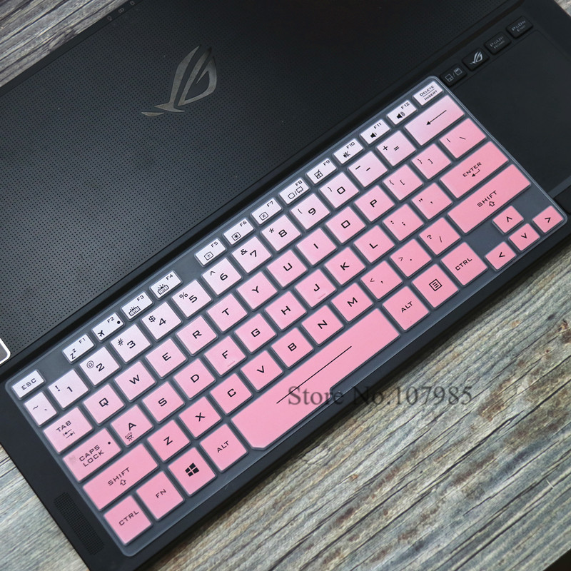 15.6 inch Silicone Keyboard Cover laptop Protector Skin For ASUS ROG Zephyrus GX501GI GX501GI GX501 GX531GS GX531GM GX531G