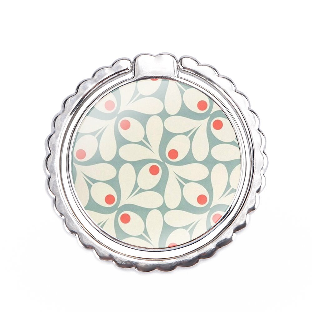 Orla Kiely Art Cell Phone Ring Holder Finger Ring Stand Kickstand Metal Grip Holder: images 7