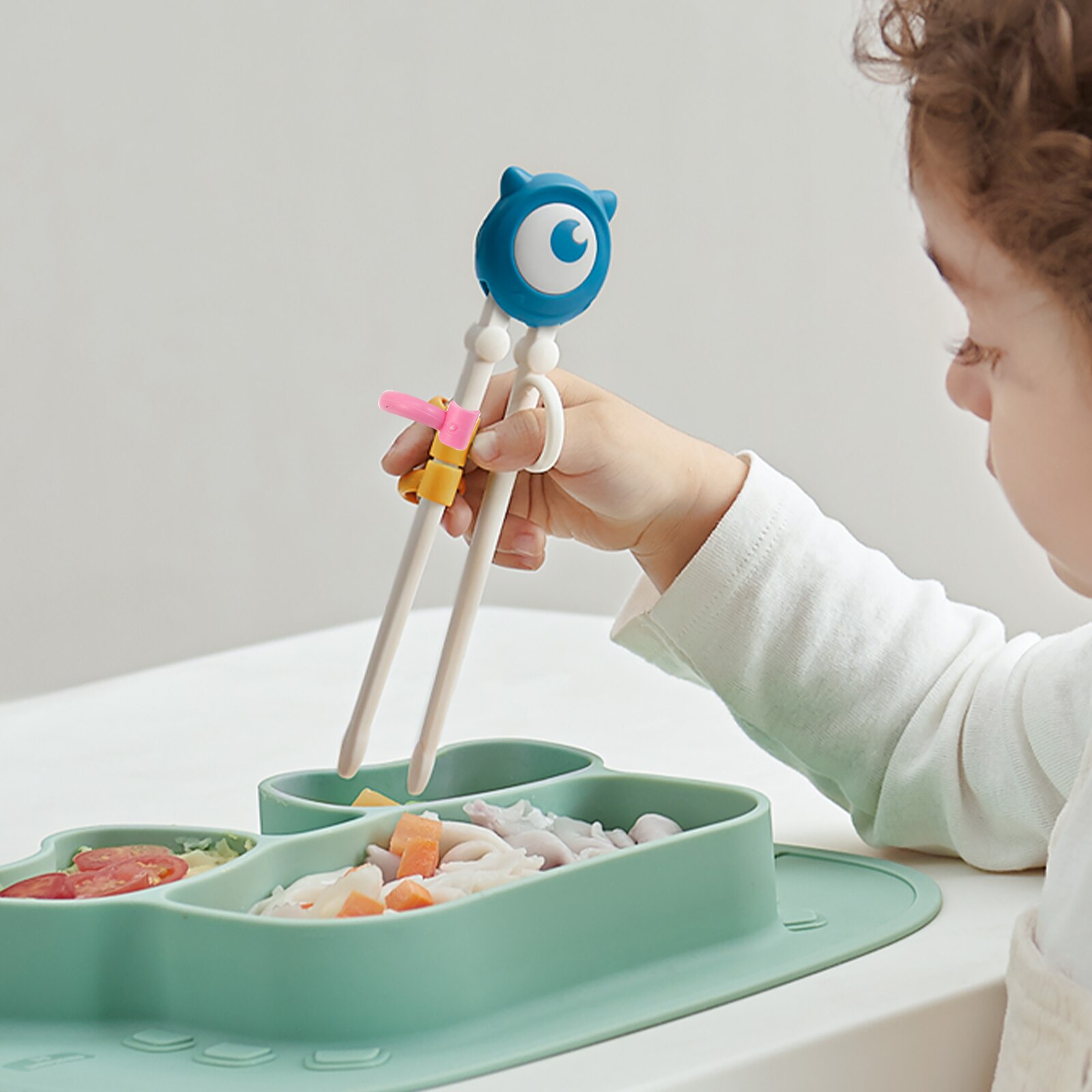 18 Pcs Kids Chopsticks Learning Ring Silicone Training Chopstick Helper Rings
