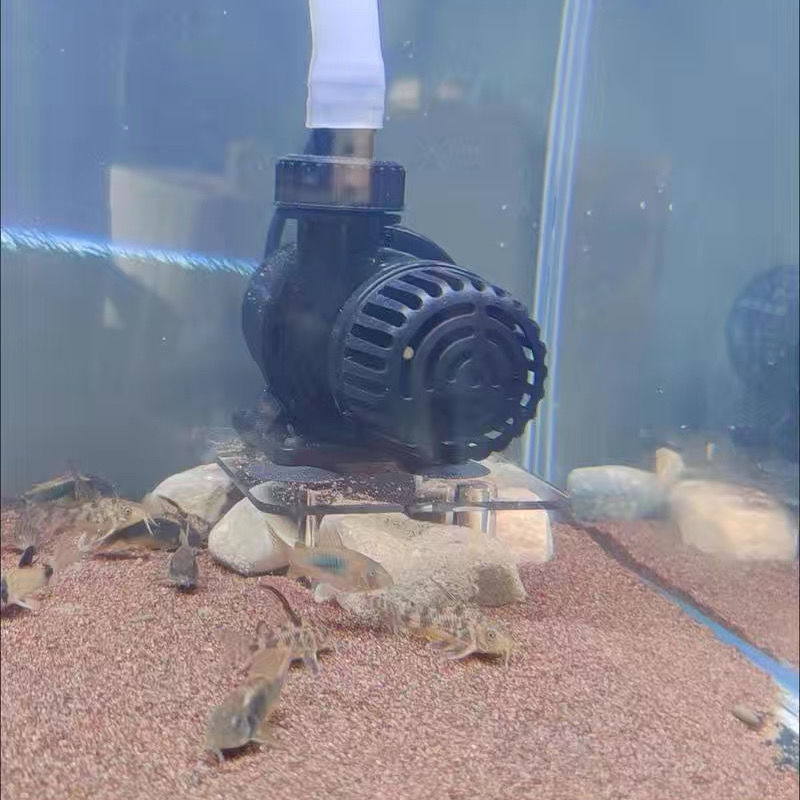 Aquarium Submersible Pump Bracket Shock-absorbing Increased Pad Acrylic Bracket Support Fixed Fish Tank Holder Water Pump Base