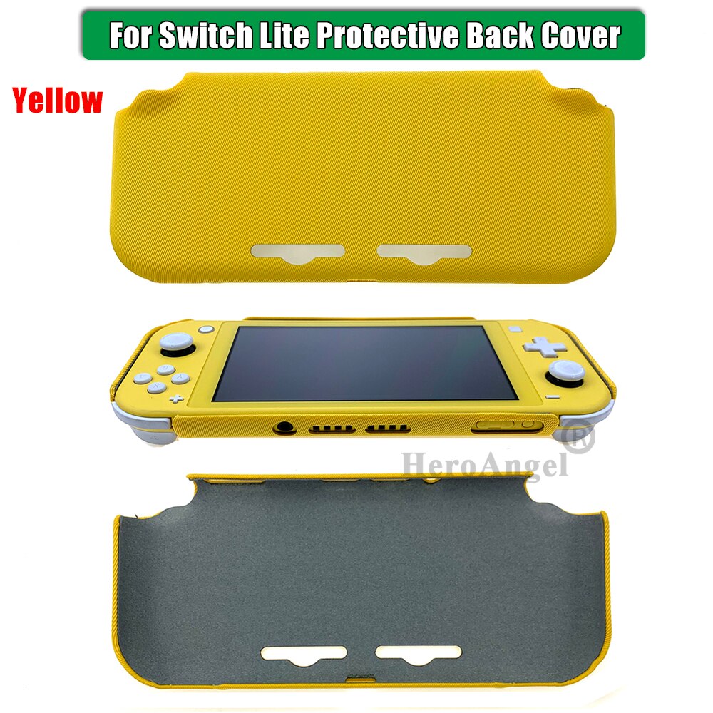 Case for Nintendo Switch Lite Soft Durable Protective Cover Case TPU Shells for Nintendoswitch Lite Console Accessories: Waterproof case Yell