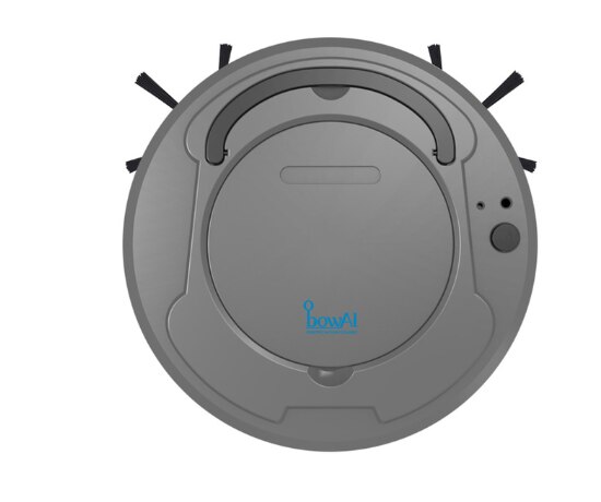 3-In-1 Multifunctionele Auto Smart Robot Floor Cleaner Oplaadbare Droog Nat Mop Vegen Stofzuiger Sterke Zuigkracht huis Schoon: grey   color