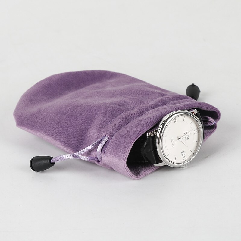 Sieraden Flanel Trekkoord Tassen Ronde Bodem Wedding Party Christmas Pouch Pakket Display 6x1 2/9x1 4/13x1 8/10x34cm