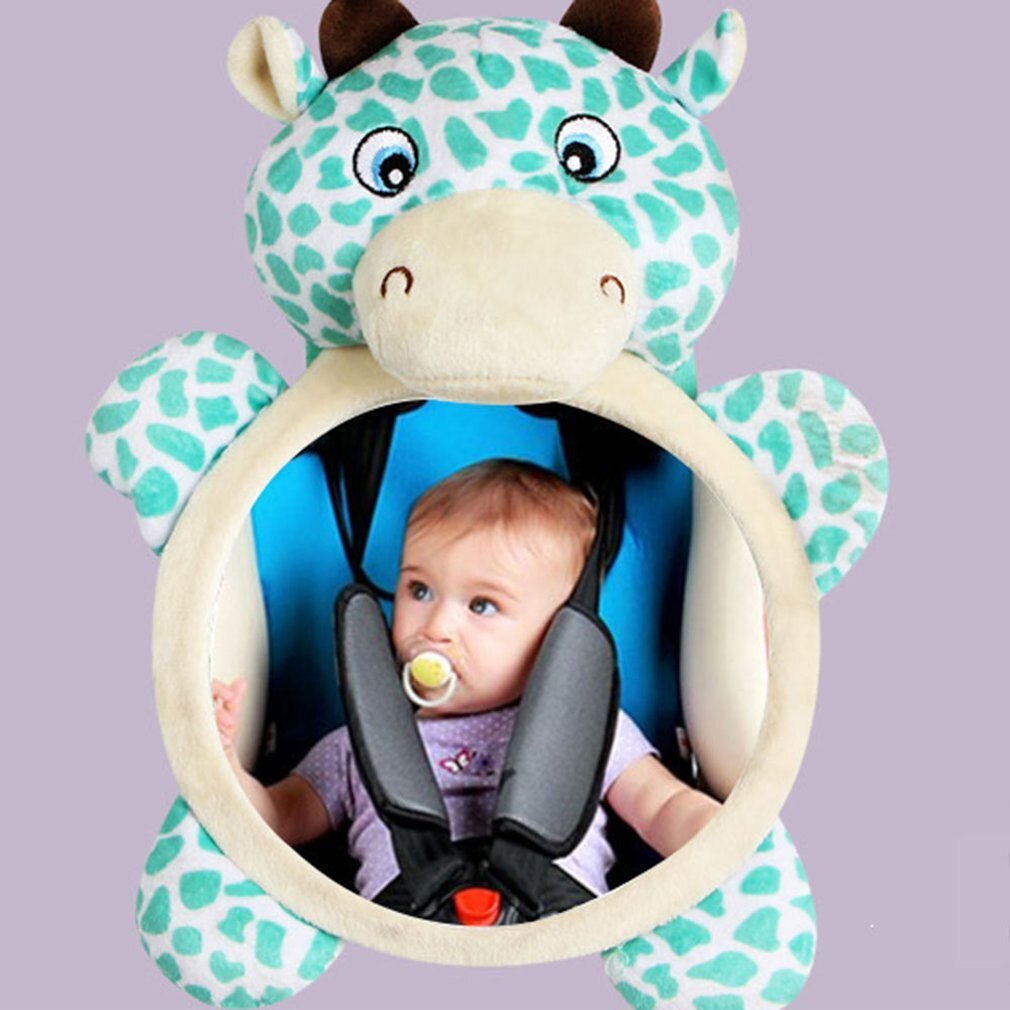 Giraffe Baby Car Reverse Safety Seat Adjustable Rearview Mirror Car Back Seat Safety Mirror For Toddler Children