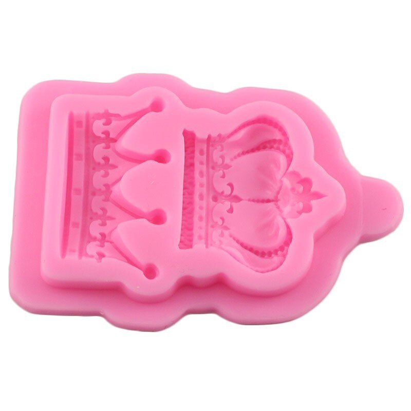 Princess Crown Silicone Cake Mold For Candy Chocolate Jelly Baking Mould Sugarcraft Cupcake Topper Fondant Cake Decorating Tools