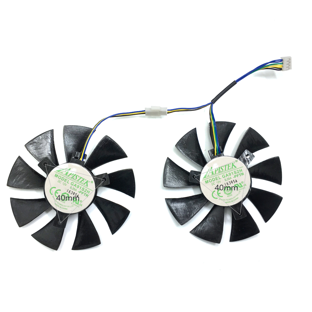 85MM GA91S2H GFY09010E12SPA PC Cooling fan Cooler Fan Replace For ZOTAC GTX 1060 AMP Edition GTX 1070 Mini Graphics Card Fans