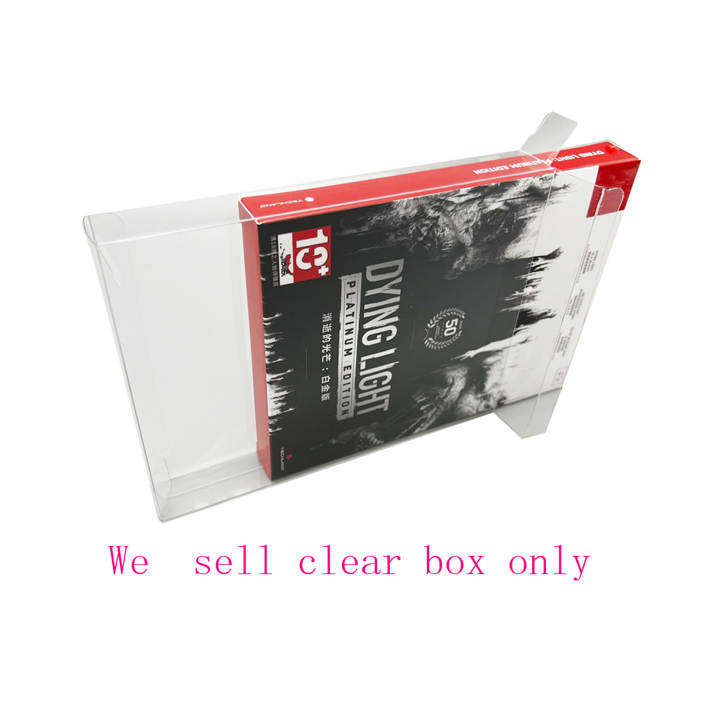 Transparante opbergdoos voor huisdieren, beschermdoos voor ns, voor switch, dying light platinum edition gamebox: Default Title
