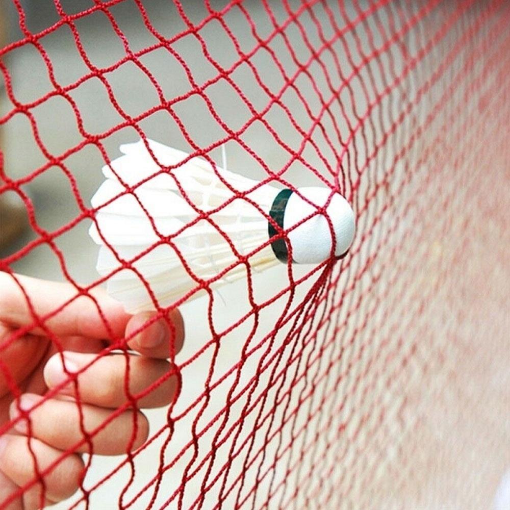 Prático tênis net badminton náilon ao ar livre jogo esportes peteca portátil durável