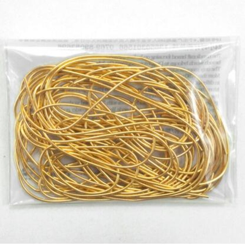 Rund silketråd (lys) syning broderi floss kit gør-det-selv sytråd værktøjer tilbehør materiale