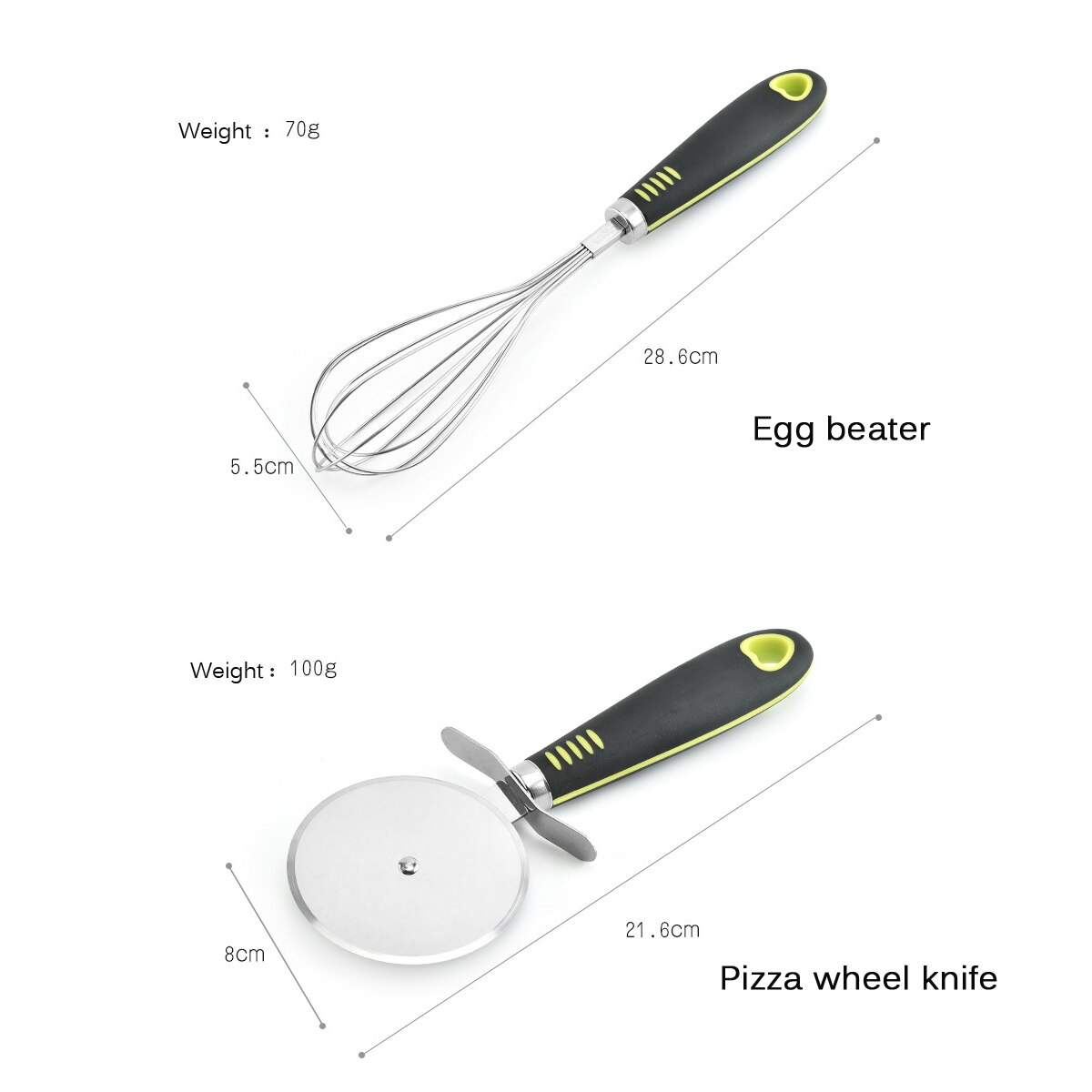 7pcs Cooking Tools Set Premium Stainless Steel Kitchen Cooking Utensils Set Grater Ball Digger Garlic Press Turner Kitchen Tools