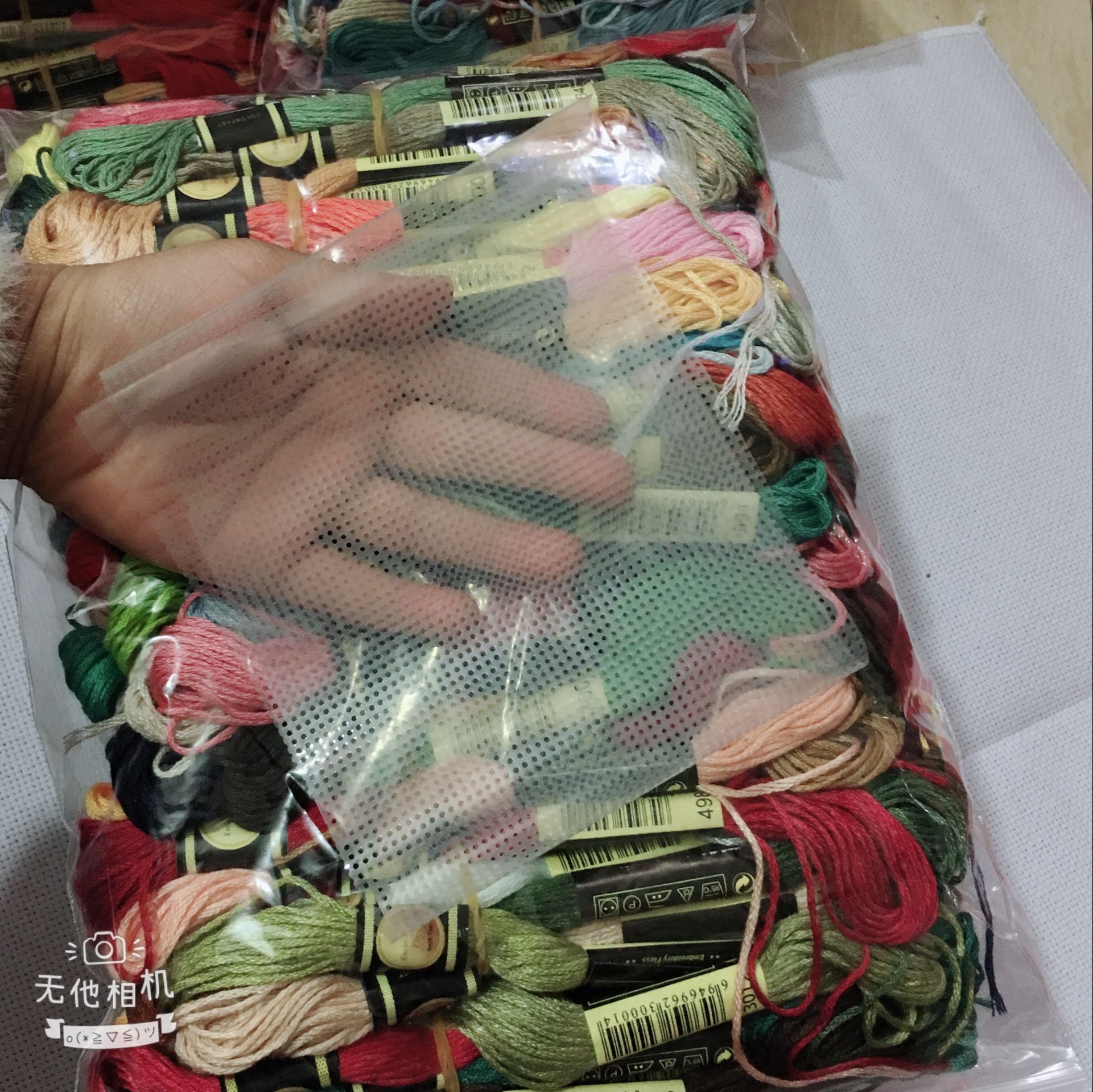 Fast Embroidery Floss Cross Stitch Floss Yarn Thread 447 pieces Similar DMC Thread oneroom two label/one label 1