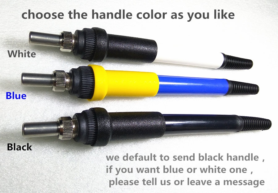 QUICKO T12 handle DIY kits STC-LED OLED T12 Soldering Iron handle spare parts 907 modified to T12 welding tool Accessories