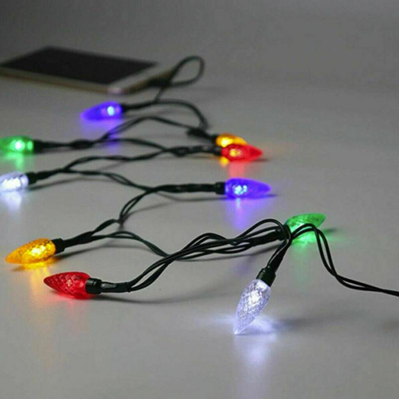 Cable USB Led para iluminación de Iphone, Cable de carga Dci para luz de Feliz Navidad, Android, novedad de ,