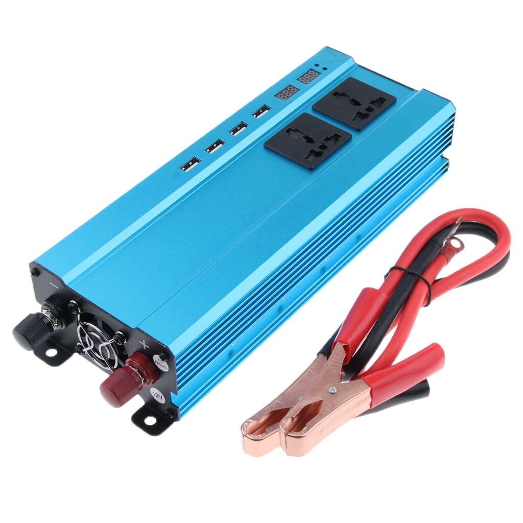 Easy Install Safety Car 5000W Solar Power Inverter 12V Sine Wave Converter