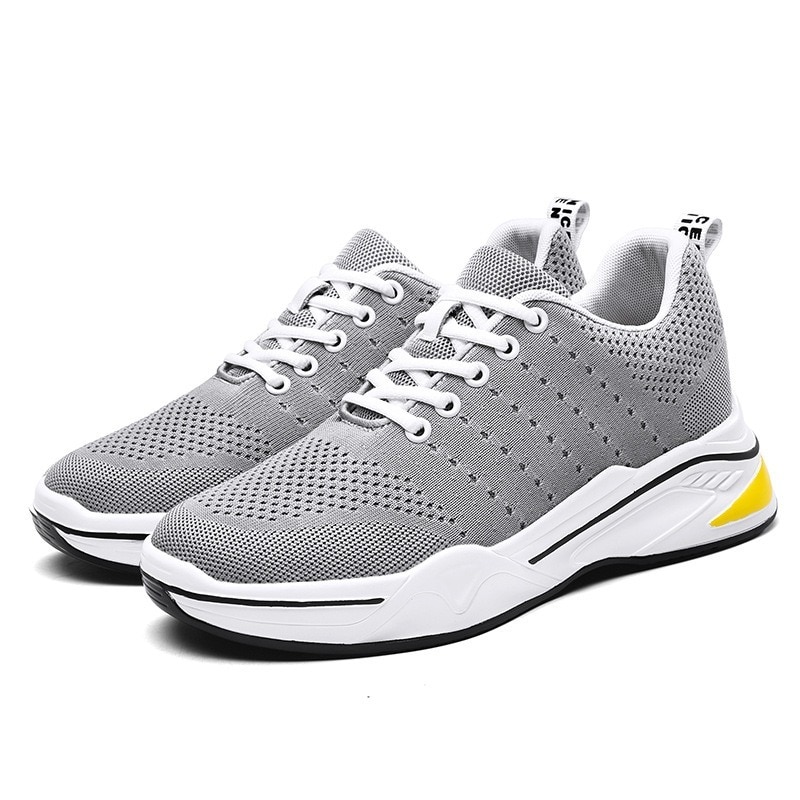 Heightening Shoes Elevator Shoes Height Increase Shoes for Men Casual Height Increase 8CM White Shoes Black Shoes Sneakers