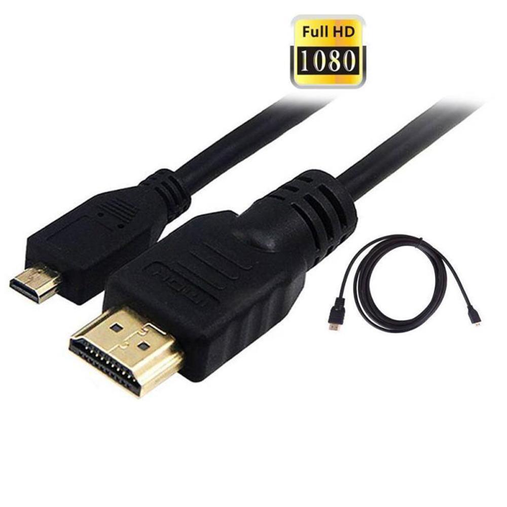 Cable Micro USB de 1 M a HDMI 1080p para TV, adaptador AV Universal para Nokia, Samsung, Motorola, cámara de teléfono móvil, HTC, Sony, GoPr, C1D8
