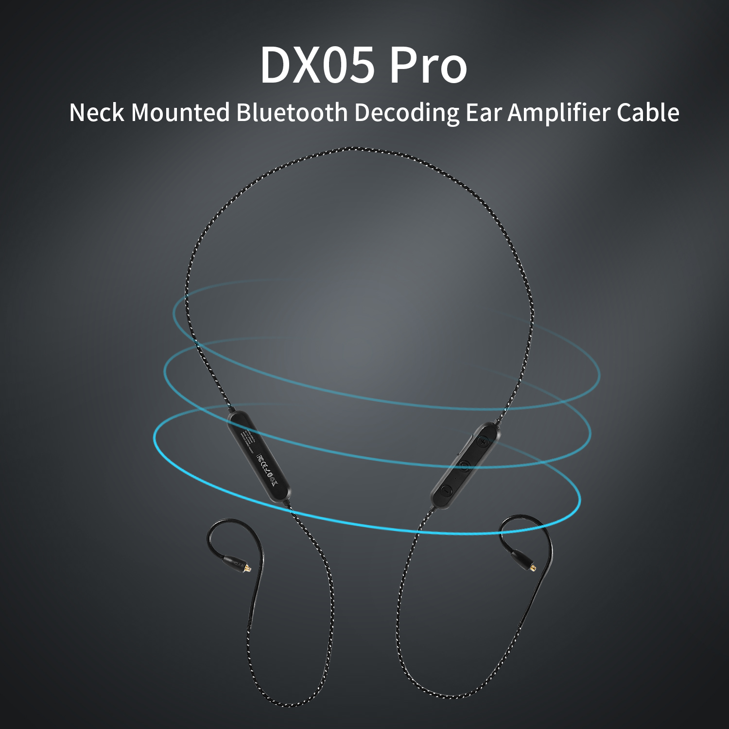 DXSounder Qualcomm qcc3084 Bluetooth 5.4 HIFI monitoring LDAC wireless live outdoor sports halterneck mmcx headphone cable