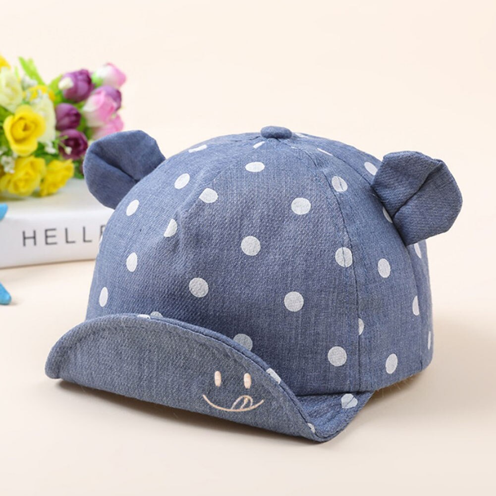 Barn baby pojke toddler nyfödd solhatt basker sommar baseball hatt keps huva: Grå
