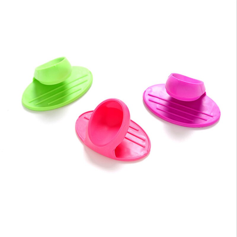 Pinzas de silicona para el dedo, utensilios de cocina antideslizantes con aislamiento para microondas, utensilio de cocina, accesorios para el hogar y la cocina, 1 ud.