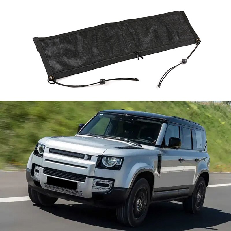 for Land Rover Defender 110 Car Fabric Black Trunk Storage Mesh Bag Storage Bag for Land Rover Car Accessories