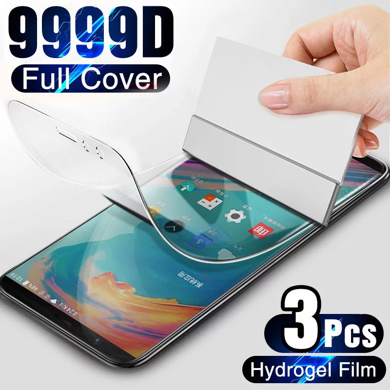 Hydrogel Film Op De Screen Protector Voor Oneplus 7T 6T 5T 8T Pro Volledige Cover Soft screen Protector Voor Oneplus 7 6 5 8 9 9R Nord