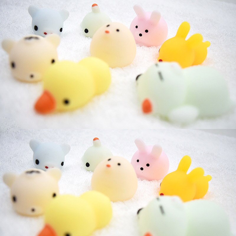 Mini Squishy Cute Animal Antistress Ball Squeeze Soft Sticky Stress Release Funny Toy