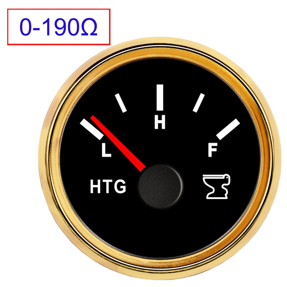 52mm nivåmätare för marint avlopp &amp; 150-450mm vattenavloppsnivågivare för 0-190/240-33 ohm marin båt rv tank avloppsvattennivåmätare: Wg -0-190 ohm