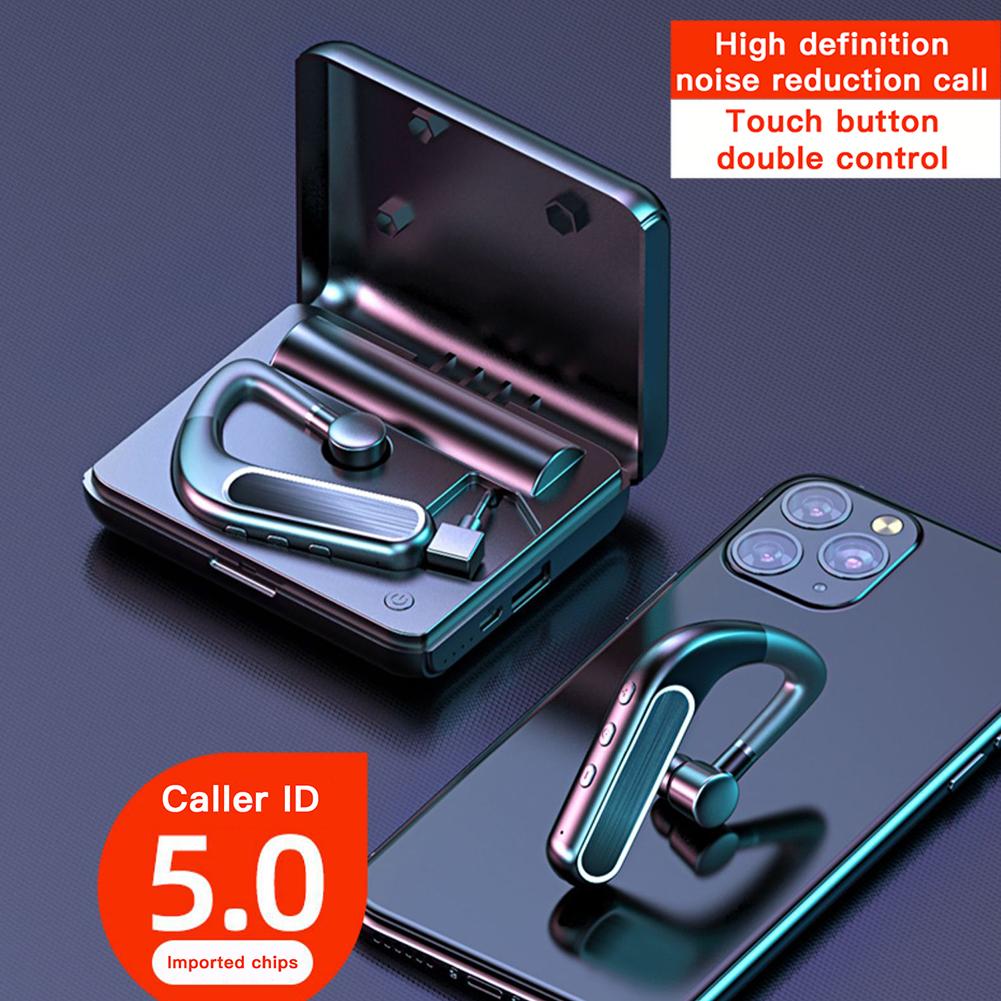 Y11 Bluetooth 5.0 In-Ear Headset Noise Reduction Stereo Earphones with Mic for iPhone for Android IOS Car Handsfree Call Earbuds