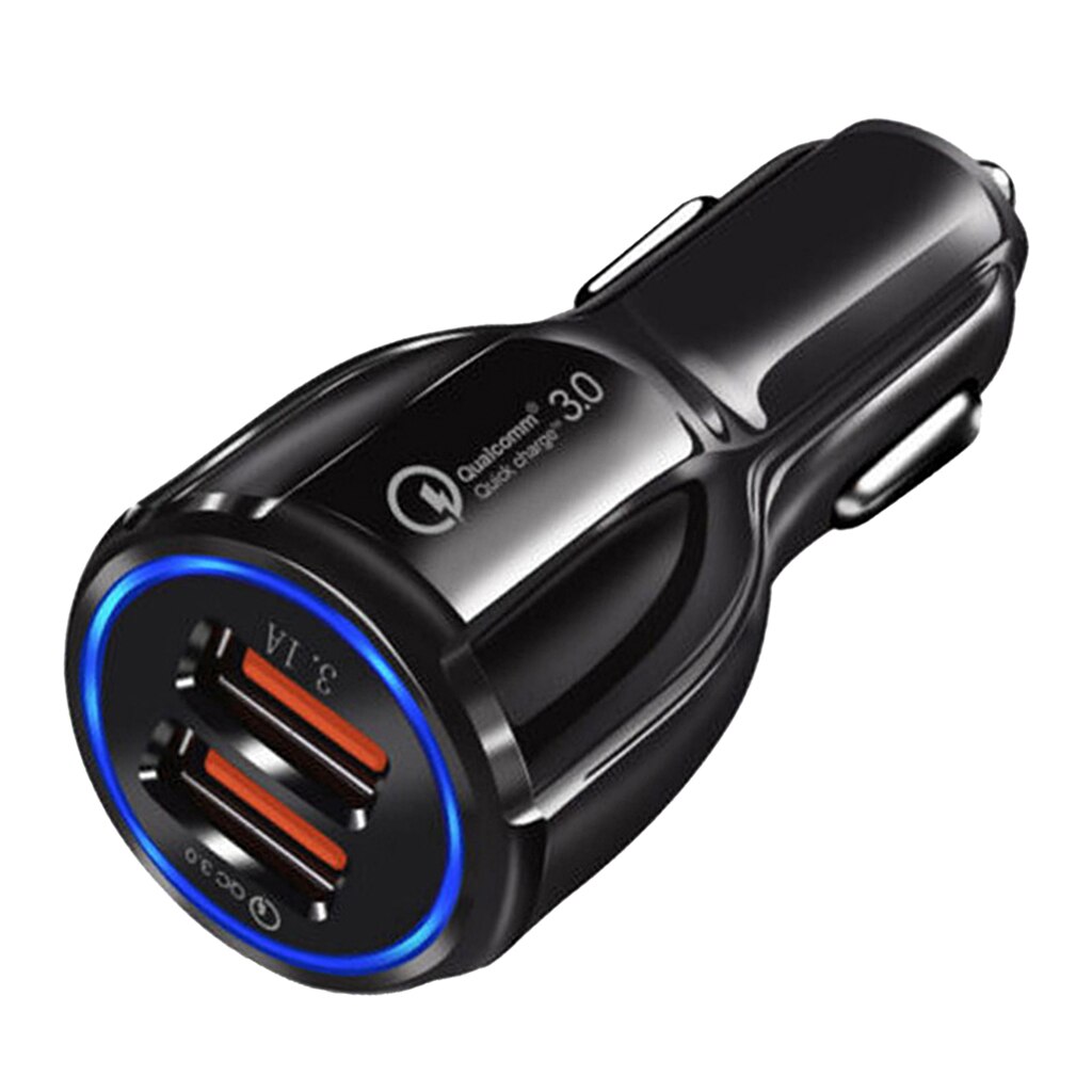 Universal Fast Dual USB Adapter Car Charger Motorcycle Phone Power Supply