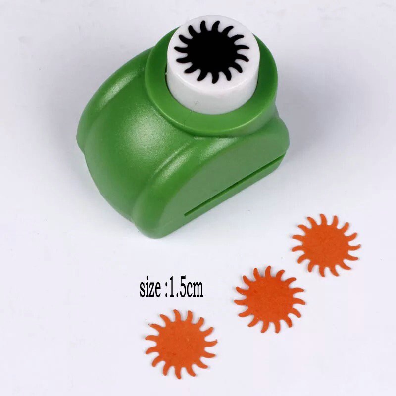 1.3cm-5.0cm sun shape Handmade Crafts Scrapbooking Tool Paper Punch DIY Card Punches Embossing device Stamping punches sun
