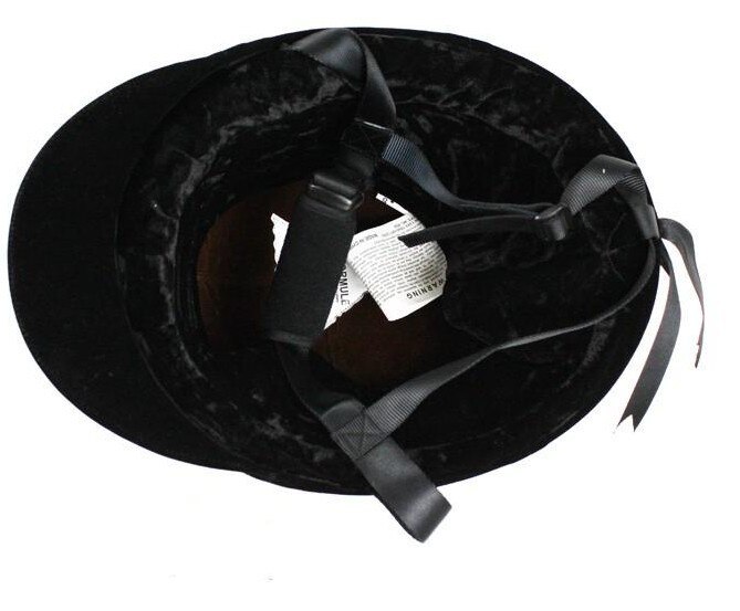 Bandung equestrian supplies ridhjälm ryttarhjälm mocka andas hästmössa 908 svart