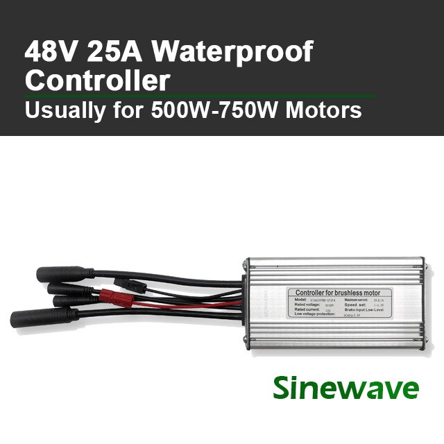 KT Controller 36 48 V 250 350 500 750 1000 1500 W Waterproof Brushless Electric Bicycle Controller for E Bike Conversion Kit
