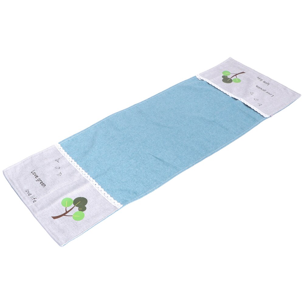 1PC Microwave Refrigerator Covering Towel Fridge Washing Machine Cover(Sky-blue)