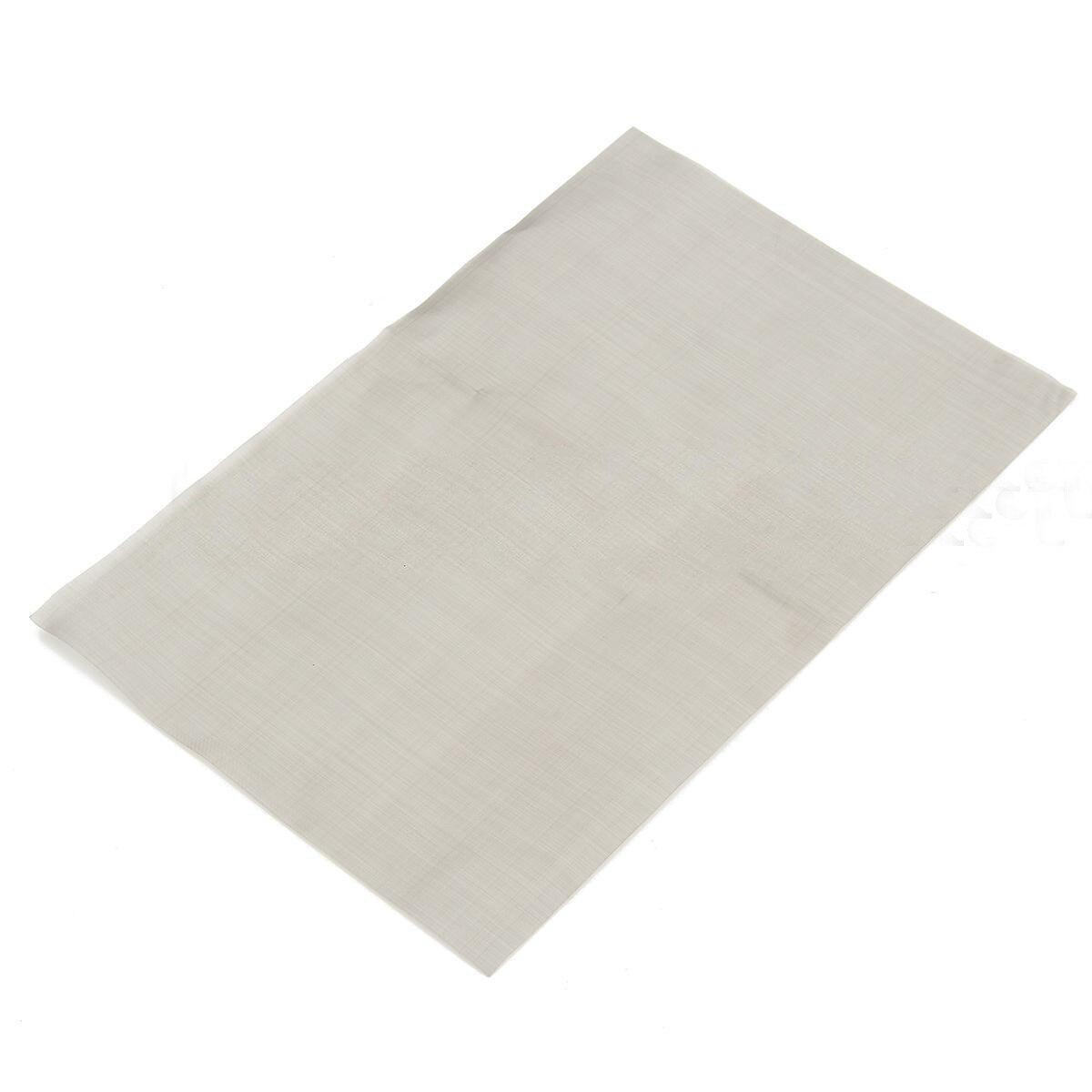 1pc 180/300/325/400 Mesh Stainless Steel Woven Wire Durable Silver Screening Sheet Filter 30cm*20cm: 180 Mesh
