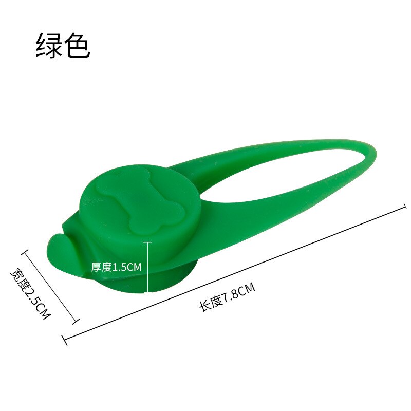 Collier LED pour chien, pendentif de sécurité, lumière clignotante, lumière clignotante dans la nuit, étiquettes lumineuses fluorescentes, fourniture pour animaux de compagnie: green
