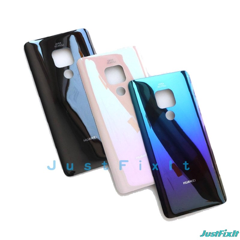 For Huawei Mate 20 Battery Cover Replacement Original Battery Cover Back Glass Panel Rear Door Housing Case