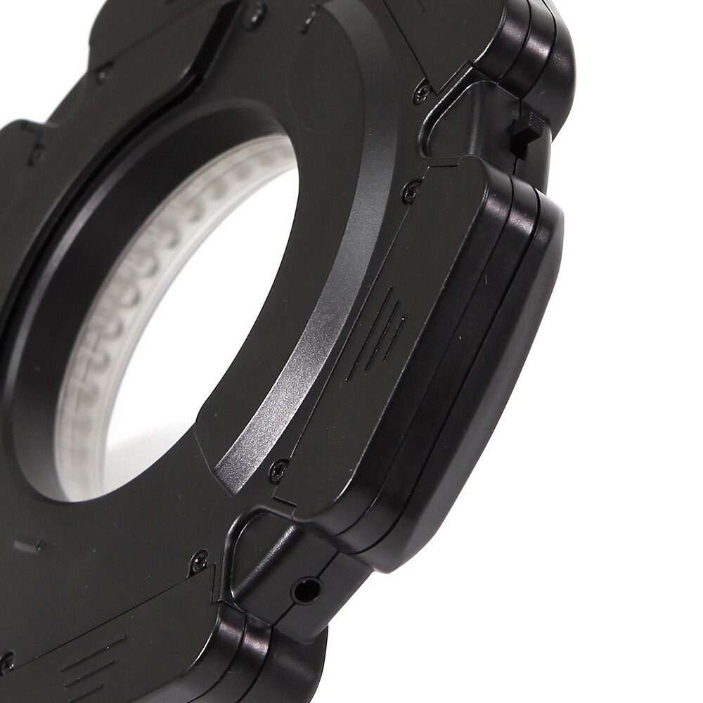 Selens LED video Ring Licht 160 Chips Dimmbare LED für DSLR DV Camcorder Video 5600 karat Quelle Freies Objektiv Adapter ring Ringförmige Lampe