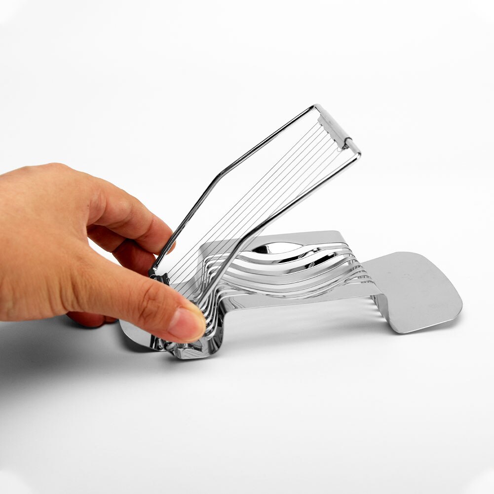 Stainless Steel Boiled Slicer Section Cutter Mushroom Tomato Cutter Kitchen Skiving Machine Cooking Accessory