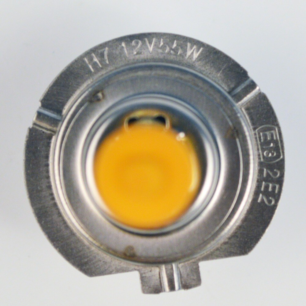 Halogen Bulb H7 Yellow 12V 55W 3000K Quartz Glass Xenon Car HeadLight Auto Lamp 2 PCS(1 Pair)