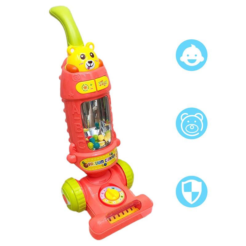 1 unidad aspiradora juguetes de limpieza para niños juguete para juego de imitación Casa de Juego Mini simulación de electrodomésticos Juguetes