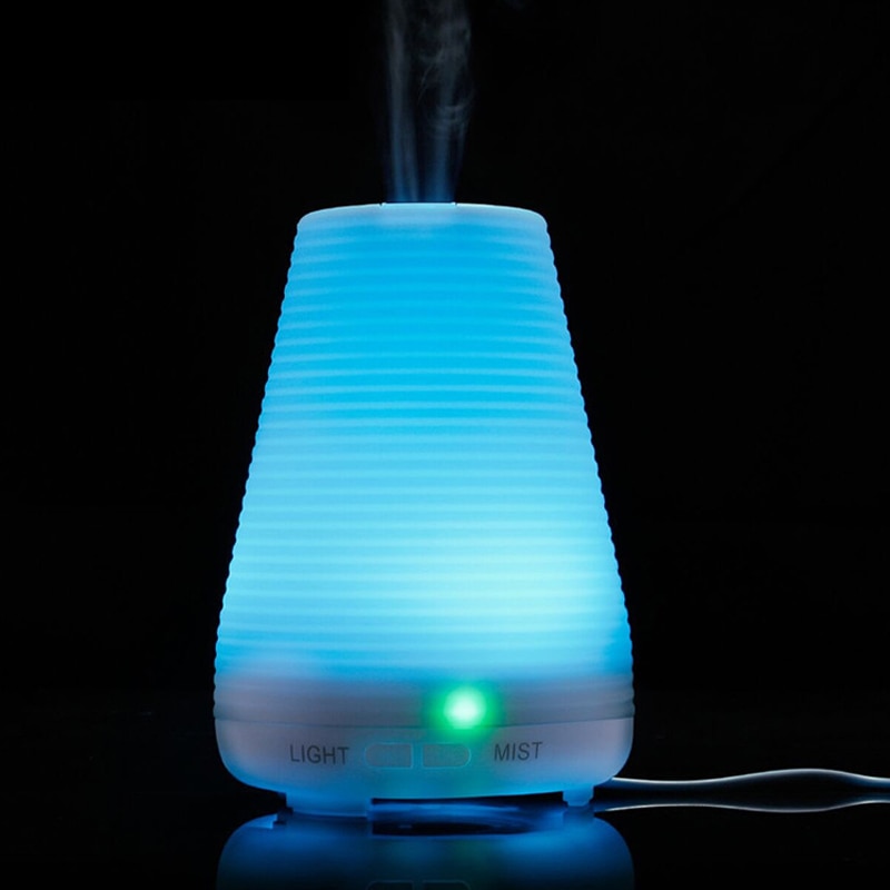 Ejoai Essentiële Olie Diffuser Luchtbevochtiger Aromatherapie Olie Diffusers Ultrasone Mist met 7 Kleur Veranderende LED Diffuser: au plug