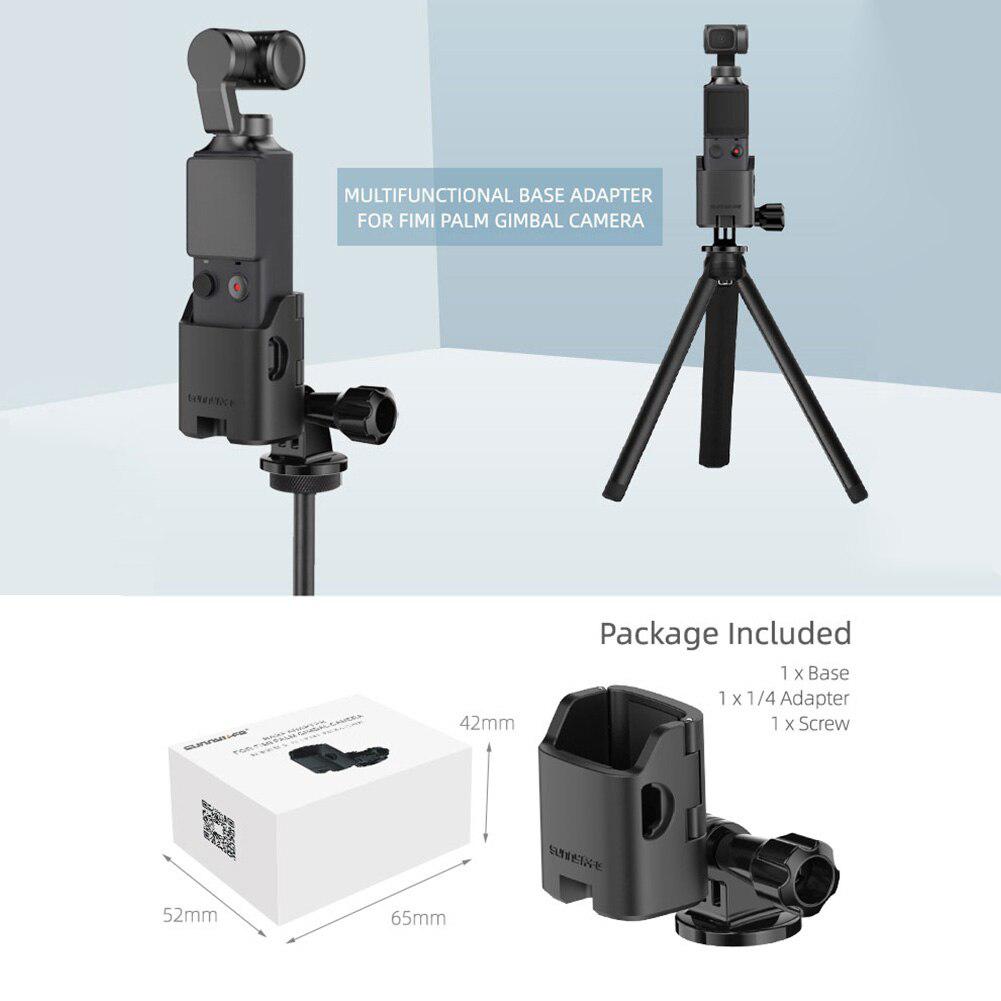 Gimbal Camera Vaste Adapter Mount Verstelbare Rugzak Clip Houder Beugel Voor Fimi Palm Multi-Hoek Verstelbare Camera Adapter