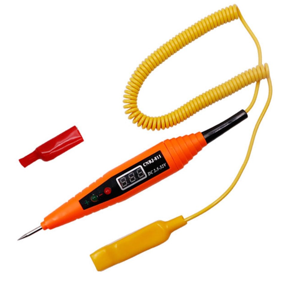 Digitale Display Auto Elektrische Circuit Test Pen Spanning Tester Detector Automotive Auto Voltage Meter Power Probe Test Pen