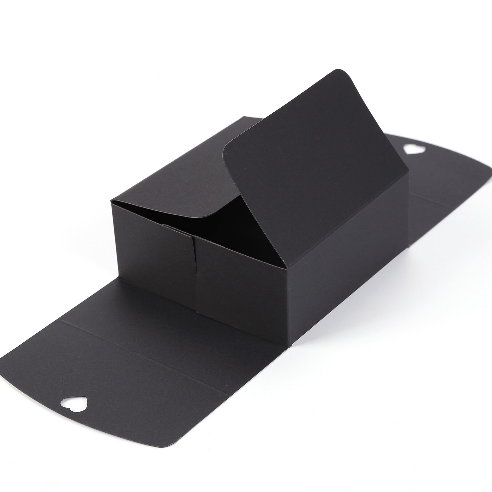 10pcs Box Kraft Paper Packing Box Candy Chocolate Cookies Bag Birthday Decor Foldable Presents Package Wrap Organizer