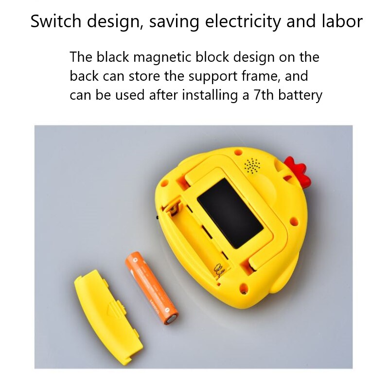 Cartoon Cute Electronic Timer Stylish Beautiful And Practical Kitchen Baking Alarm Clock Student Learning Reminder Home Clock