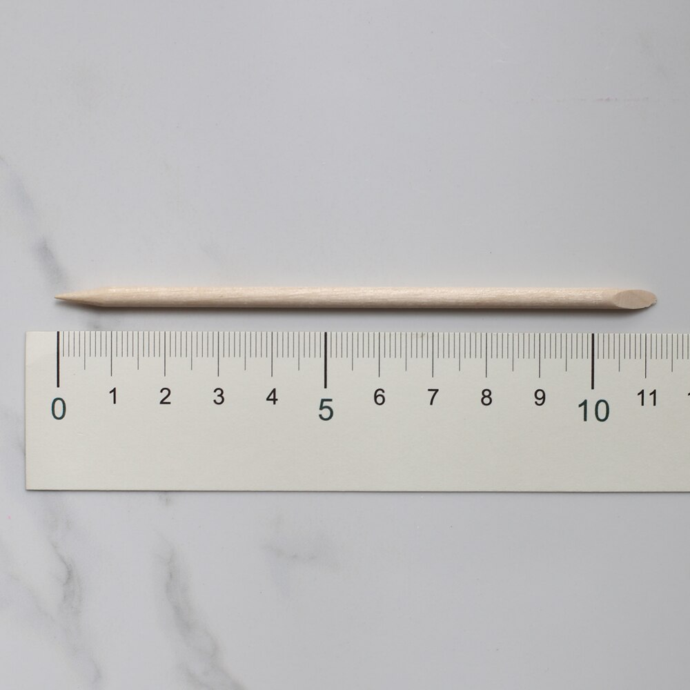 Irrota puutikku kynsitaidetikkuja kynsinauhojen työntöpoistoaine manikyyri pedikyyri hoitotikku 100 kpl kynsi mustia